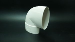 고품질 고압 부드러운 PVC T125*65 평면 파이프 오프셋 90도 °   배관 엘보 피팅 - Product Image 3