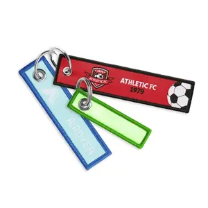 Étiquette de porte-clés en tissu, merchandising personnalisé - Product Image 1