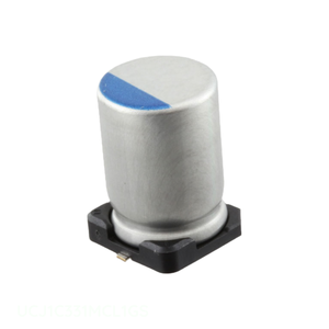 Condensateur SMD 330 uF 20% 16V, montage en surface, fabricant Channel UCJ1C331MCL1GS, CAP ALUM 330UF - Product Image 1