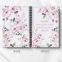 Cuaderno de Estudio Bíblico Espiral A5 OEM ODM, Diario de Sermones Personalizable, Notas de Iglesia, Oración Diaria, Cuadernos Especiales con Impresión a Rayas