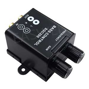 Amplificateur audio de <span class=keywords><strong>voiture</strong></span> Subwoofer Bass RCA Level Remote Volume Control Knob <span class=keywords><strong>Boss</strong></span> - Product Image 4