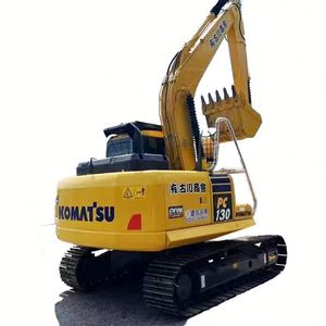 Excavadora Komatsu PC130 de Segunda Mano |   Excavadora de cadenas usada de 13 toneladas, fabricada en Japón |   Maquinaria de Movimiento de Tierras de Segunda Mano - Product Image 1