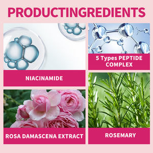 Tonico all'Acqua di <span class=keywords><strong>Rosa</strong></span> Biologica con Niacinamide Schiarente e Idratante 100ml per Viso, Etichetta Privata - Product Image 6