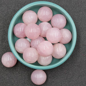 Boule de pierres précieuses Non polies naturelles, vente en gros, sphère en vrac, sphère de guérison, cristal Quartz, sept chakras, Reiki, 20mm - Product Image 6