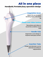 Équipement d'endoscopie mobile vétérinaire jetable BESDATA, endoscope USB flexible portable pour petits chiens