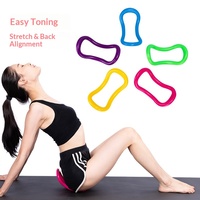 Anneau de yoga Choyu, cercle de Pilates en PP TPE, outil de résistance pour le renforcement du tronc, le tonification des cuisses et la correction de la posture