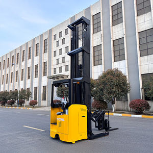 LTMG Merek 2 Ton mencapai truk 4-way palet Stacker gunting jangkauan listrik Forklift dengan tinggi angkat 12 meter - Product Image 1
