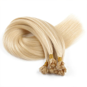 100 Extensiones de <span class=keywords><strong>Cabello</strong></span> <span class=keywords><strong>con</strong></span> Punta Plana Microlink, <span class=keywords><strong>Cabello</strong></span> Humano <span class=keywords><strong>Rubio</strong></span> Liso Pre-Adherido <span class=keywords><strong>con</strong></span> Queratina para una Fácil Instalación - Product Image 2