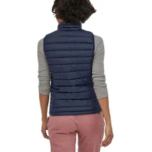 Conception de gros en vrac personnalisé femmes gilet en duvet gilet bouffant