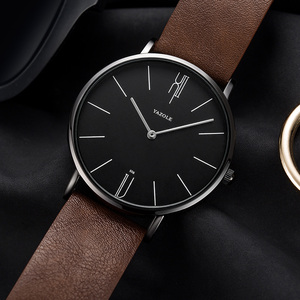 Montre-bracelet à quartz YAZOLE <span class=keywords><strong>D</strong></span> 506 pour homme, personnalisable avec logo, style minimaliste, étanche, prix de gros - Product Image 6