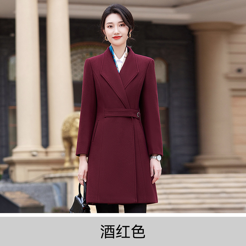 1899 Women's Burgundy Coat