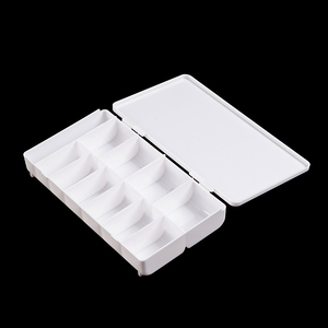 11 Grid <b>Nail</b> Art Storage Box 500Pcs Transparent Plastic Empty <b>Nail</b> Tips Salon Manicure Organizer Jewelry Display Tool <b>Case</b> - Product Image 2