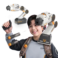 Set Pistol Dart Busa Eva Plastik dengan Remote Control untuk Permainan Interaktif, Teknologi Sensor Gerak Cerdas, Mekanisme Penembakan Otomatis