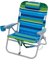 Chaise de plage en aluminium durable et abordable – Légère, portable, pliable, confortable, moderne, pour extérieur, siège bas, salle de sport, parc, école, salon
