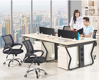 Bureau de travail modulaire durable pour espaces de bureau professionnels, avec des configurations de bureaux cloisonnés flexibles et des dimensions personnalisables