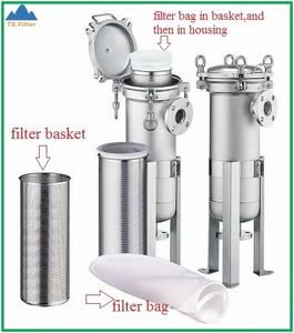Alimentation en <span class=keywords><strong>filtre</strong></span> TS [Machine à <span class=keywords><strong>filtre</strong></span> à eau] <span class=keywords><strong>Filtre</strong></span> à sac industriel SS304/316L de haute qualité pour la filtration finale de l'eau en bouteille - Product Image 3