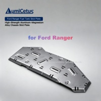 LumiCetus 5&8mm Alliage d'aluminium haute résistance pour plaque de protection Ranger, protection du châssis et du moteur hors route