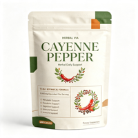 Capsules de piment de Cayenne en gélules molles, vente en gros d'usine, OEM, 240 par sachet, favorisent la santé, ODM, gélules D3 K2