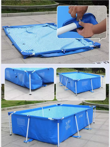 <span class=keywords><strong>INTEX</strong></span> 28272 <span class=keywords><strong>Piscina</strong></span> Infantil de 300cm X 200cm X 75cm, <span class=keywords><strong>Piscina</strong></span> con Marco de PVC, Fácil de Instalar, Ecológica - Product Image 3