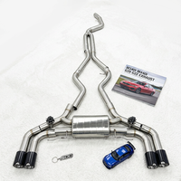 SDO - Sistema de Escape Catback de Acero Inoxidable de Alto Rendimiento para BMW M340i M440i G20 G22 3.0T 2019-2026, Silenciador Valvetronic, Puntas Estilo MP