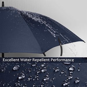 <span class=keywords><strong>Parapluie</strong></span> de golf semi-automatique de luxe 30 pouces, robuste, double couche, ventilé, extra large, <span class=keywords><strong>très</strong></span> résistant au vent, avec impression de logo - Product Image 5