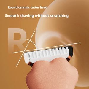 Cortapelos Eléctrico Recargable para Uñas de Perros, Dispositivo Ecológico de Cuidado para Mascotas de ABS, Afeitadora de Pelo para Mascotas, Venta al por Mayor, Caja de Almacenamiento Transfronteriza - Product Image 3