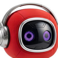 Robot intelligent télécommandé en plastique, jouet interactif avec commande vocale, compagnon en peluche pour enfants