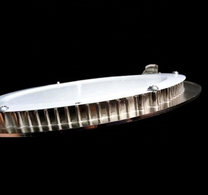 Nhà Máy Giá Satin Nickel Slim Vòng Vuông 6 Wát <span class=keywords><strong>Led</strong></span> Bảng Điều Chỉnh Ánh Sáng Đèn Trần Cho Chiếu Sáng Trong Nhà - Product Image 6