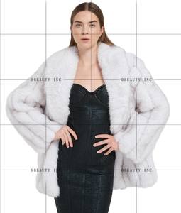 Parka Chaude d'Hiver pour Femme en Fausse Fourrure de Renard Moelleuse, Luxe Écologique, Grande Taille, Traitement Teint - Product Image 5