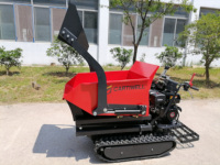 Livraison gratuite fonction de levage de piste de ferme de jardin MiniDumper 500KG petit Dumper sur chenilles 500KG 1000KG Mini Dumper