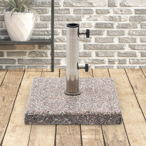 19KG Patio Umbrella Stand Central Pole Umbrella <strong>Weight</strong> Marble Granite <strong>Parasol</strong> <strong>Base</strong> - Product Image 4