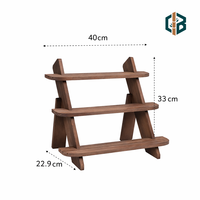 Présentoir à gâteaux en bambou, socle pour desserts, bijoux, figurines, mariage, fête, décoration intérieure, vente en gros, écologique