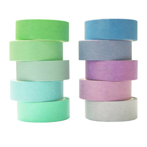 Cintas Washi de Color Sólido para Decoración, 15mm, 20 Rollos de 5m, para Manualidades y Decoración de Diarios - Product Image 3