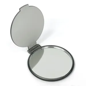 Mini Plastic Promotional Mirrors OEM Customized Makeup Morrors, Advertising Compact Mirrors