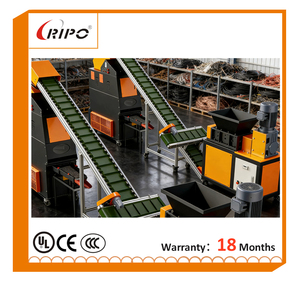RIPO T400Pro Copper Wire Granulator Combined Line With S300 Waste Cable <b>Shredder</b> Machine - Product Image 3