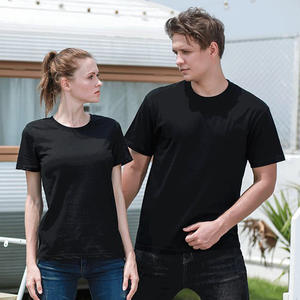 T-shirt da uomo con ricamo e stampa personalizzata t-shirt in cotone bianco t-shirt Unisex aggiungi il tuo disegno di immagine del testo Camiseta mascolina - Product Image 4