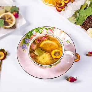 Thé Détox Herbal Ventre Plat Marque Blanche <span class=keywords><strong>Rose</strong></span> Citron Frais en Vrac Sachet ou Emballage en Tasse pour la Santé - Product Image 3