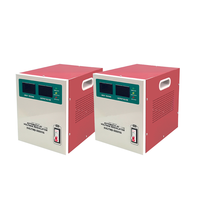 Régulateurs/stabilisateurs de tension 220v électriques automatiques monophasés à courant alternatif de type servomoteur 5000va personnalisés
