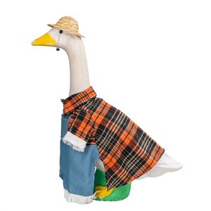 Outfits 23"Plastic Porch Cement Goose for Indoor Outdoor Garden Yard Lawn Patio Art Decor - Product Image 5