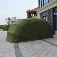Tak Heavy Duty Carport Remplacement Bâche Étanche Rétractable Pliant Voiture Garage Tente Abri Pliant Sans Cadre