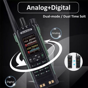 Radio Baofeng DM-32UV DMR de Doble Vía con GPS AES VOX Walkie Talkie Portátil de Mano UHF VHF FM <span class=keywords><strong>AM</strong></span> 10w de Alta Potencia Digital - Product Image 2