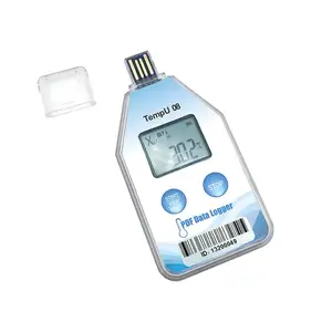 Disposable Usb Temperature Logger Universal Monitoring Device PDF Thermometer High Accuracy Temp Record USB Temperature Data Logger