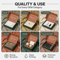 Boîte d'expédition en carton ondulé E Flute écologique avec logo personnalisé, fermeture magnétique et gaufrage, grande taille