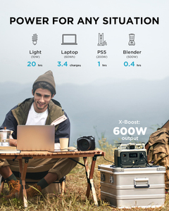 Centrale électrique portable <span class=keywords><strong>ECOFLOW</strong></span> RIVER 2 centrale électrique lifepo4 256Wh batterie LiFePO4 - Product Image 4