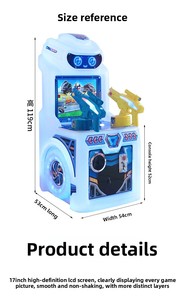 Macchina da Gioco Arcade Elettronica a Moneta per Bambini, <span class=keywords><strong>Giochi</strong></span> da Sala <span class=keywords><strong>Giochi</strong></span> al Coperto - Product Image 6