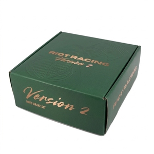 Boîte à vin kraft écologique personnalisée, design botanique aux <span class=keywords><strong>agrumes</strong></span>, finition mate, fermeture magnétique réutilisable, en forme de livre, vente en gros - Product Image 1