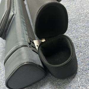 최고급 리치옹/반큐스 2홀 1B1S 블랙 컬러 당구 큐 가방 (벨트 포함) - Product Image 4