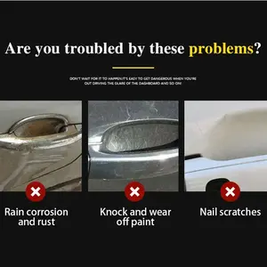 <span class=keywords><strong>Accessori</strong></span> per Toyota Proace City, Opel Combo Life, Fiat <span class=keywords><strong>Doblo</strong></span> 2019~2025, Adesivo Antigraffio in Fibra di Carbonio, Copertura Maniglia Porta Auto - Product Image 4