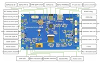 Modul LCD Layar Sentuh Kapasitif HMI ESP32 7 Inci 1024x600 LVGL