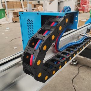 Máquina de corte por plasma CNC portátil tipo pórtico, 220V, con control paso a paso, cortadora de plasma y llama de doble riel de precisión para chapa de acero inoxidable y acero al carbono - Product Image 5